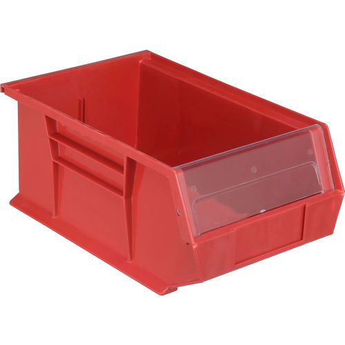 plastic shipping/storage totes with attached lids