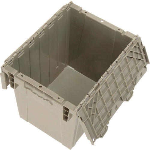 plastic shipping containers with attached lid