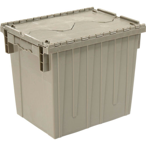buy plastic attached lid shipping & storage container