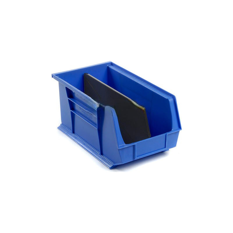 plastic stack & hang bins blue color