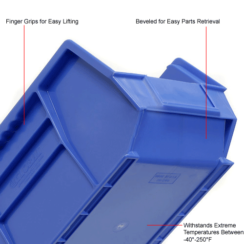 hanging bins blue order online