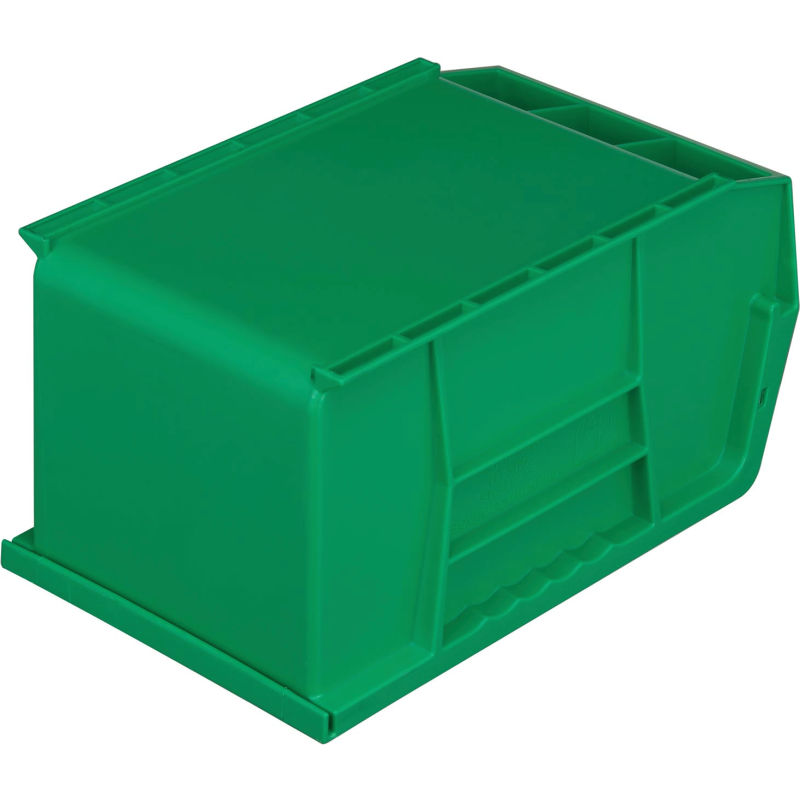 green color stack & hang bins