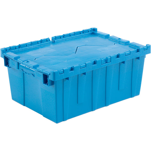 Plastic Storage Totes With Attached Lid