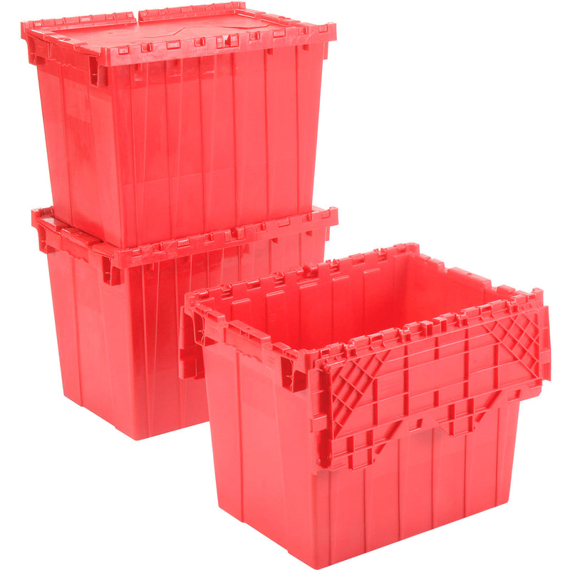 storage containers with attached lid