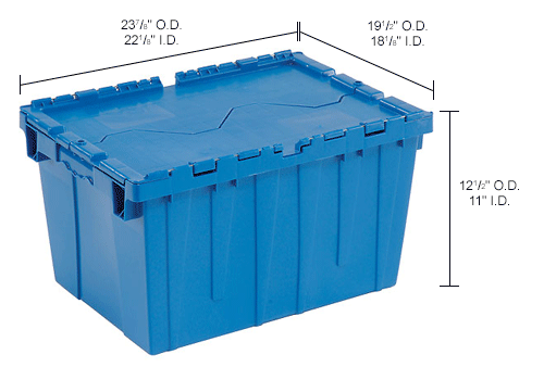 plastic storage containers blue color