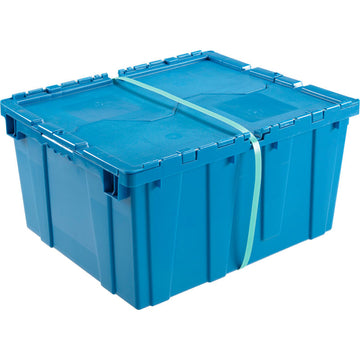 Plastic Storage Container With Attached Lid