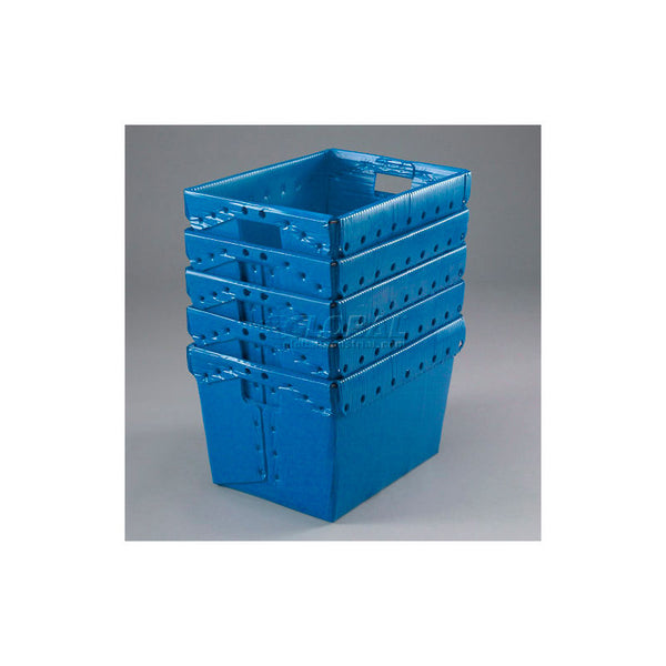 corrugated plastic box with lid