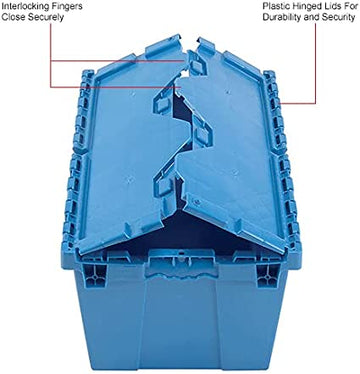 Heavy Duty Plastic Industrial Storage Bin Tote Box Container