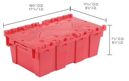 buy plastic storage totes with attached lids online