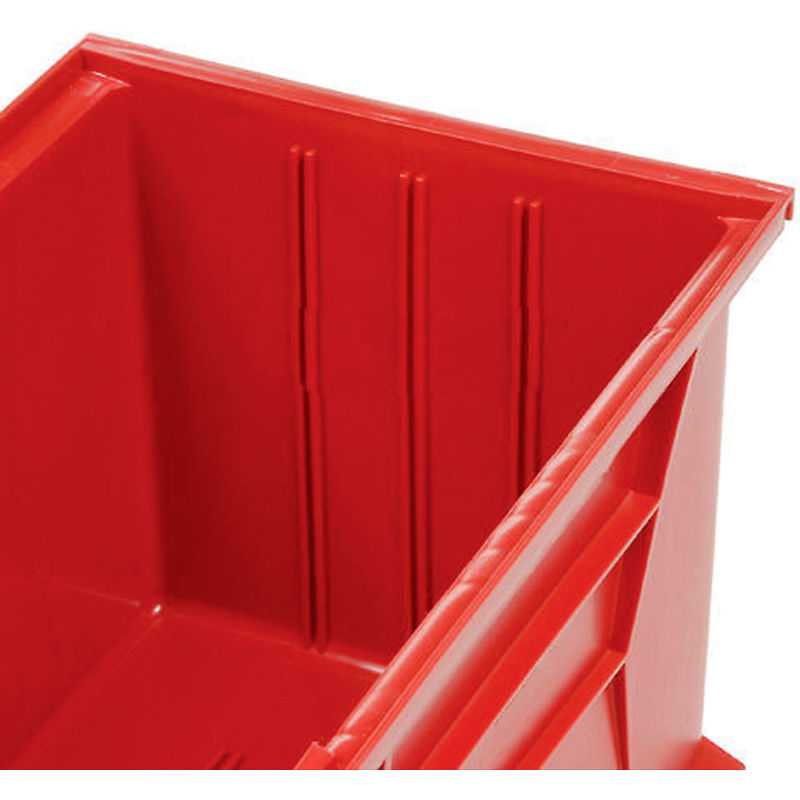 red containers